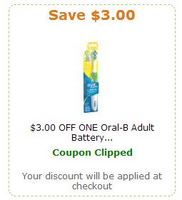 海淘券码：美国亚马逊 Oral-B 欧乐B 4款入门级电动牙刷