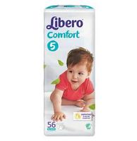Libero 丽贝乐 婴儿纸尿裤5号 L56片