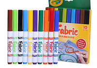 Crayola 绘儿乐 10色织物 上色水笔