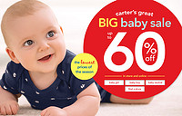 促销活动：Carter's 卡特 美国官网 婴儿专场