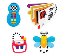 Sassy Gift Set 婴幼儿 益智互动玩具礼盒（3个月以上）