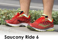 Saucony Ride 6 男款次顶级缓震系跑鞋