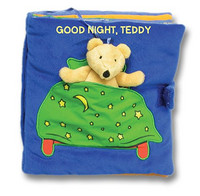凑单品：《Good Night, Teddy 晚安，泰迪》布艺场景童书