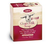 凑单品：Canus  肯拿士 Goat's Milk Rich Moisturizing  山羊奶润肤皂141g 3块*4盒
