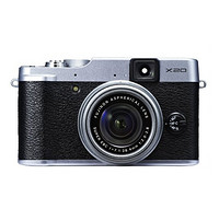 FUJIFILM 富士 FinePix X20 旁轴复古造型 数码相机（黑色）