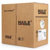 HAILE 海乐 HT6104-100 超五类非屏蔽高速网线 100米