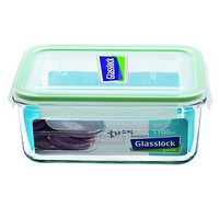 Glasslock 三光云彩 钢化耐热保鲜盒1100ml