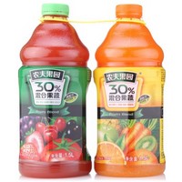 农夫果园 30%混合果蔬汁饮料  1.5L*2瓶