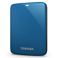 TOSHIBA 东芝 Connect分享系列 V7 移动硬盘 1TB（神秘蓝）