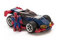 MEGA 美高 积木拼插玩具 Spidey Racer 蜘蛛侠变速车