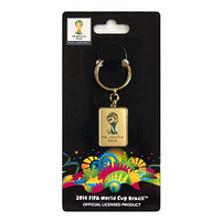 FIFA official license  2014巴西世界杯logo系列 WKEL 钥匙圈 