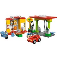 LEGO 乐高 得宝主题拼砌系列 燃气站 6171