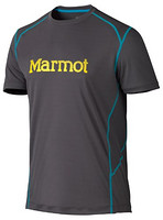 Marmot 土拨鼠 男式 U63170 短袖针织T恤衫 