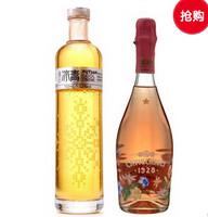 圃田冰青青梅果酒750ml+意大利之花 桃红葡萄酒 甜型 750ml