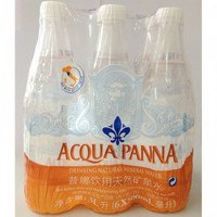 ACQUA PANNA 普娜 天然矿泉水 塑料瓶装 500ml*6瓶