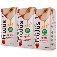 限华东：Frujus 弗莱吉斯 苹果汁 1L*3盒