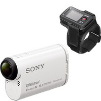 Sony  索尼 HDR-AS100VR 佩戴式数码摄像机 实时监控器套装 (白色)