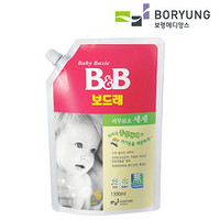 B&B 保宁 BY04-07 纤维洗涤剂 （香草味）1300ml(盖子袋装)
