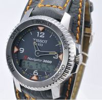 TISSOT 天梭 T-Navigator 3000 海星潜水 T96146832 男款运动计时腕表（双显、触摸功能）