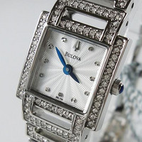 BULOVA 宝路华 Crystal 96L140 女款时装腕表