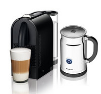 Nespresso 奈斯派索 UD50 胶囊咖啡机与自动奶泡机的套装