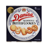 Danisa 丹麦皇冠 曲奇原味 饼干 90g 