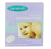 新补货：Lansinoh Ultra Soft Disposable Nursing Pads 一次性防溢乳垫 超软型 36片