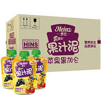 Heinz 亨氏 乐维滋苹果黑加仑果汁泥 120g*24