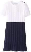 Brooks Brothers 布克兄弟 Embroidered-Sweater Dress 女孩连衣裙