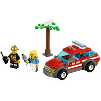 LEGO 乐高 CITY城市系列  L60001 消防指挥车 儿童益智积木拼插玩具