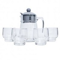 Luminarc 乐美雅  H8604 钢化玻璃茶具五件套