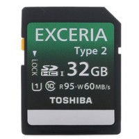 TOSHIBA 东芝 EXCERIA Type Ⅱ型 32G UHS/CL10 SDHC存储卡