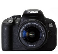 Canon 佳能 EOS 700D（EF-S18-55IS STM）单反相机（黑色）
