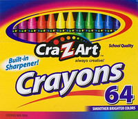 凑单品：Cra-Z-Art  蜡笔 64色装