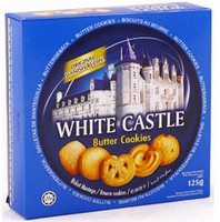限华南：WHITE CASTLE 白色城堡 奶油曲奇125g*2盒