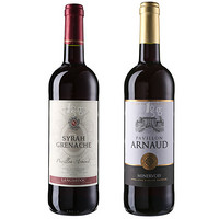 PAVILLON ARNAUD 阿尔诺城堡 米内瓦红葡萄酒 750ml  + 朗格多克红葡萄酒 750ml 
