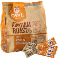 OWL 猫头鹰 3合1淡奶味 即溶咖啡 500g