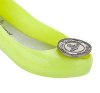 Melissa 梅丽莎 Vivienne Westwood 联名款 ultragirl 柠檬黄 女士平底鞋/香香鞋