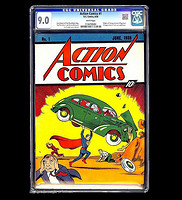 漫画界的圣杯：《Action Comics #1》超人漫画创刊号