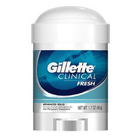 凑单品：Gillette 吉列 Clinical Strength All Day Fresh Deodorant 男士止汗膏 48g