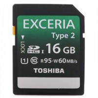 TOSHIBA 东芝 EXCERIA Type Ⅱ型 SDHC-16G 存储卡