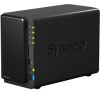 Synology 群晖 DS214play 2盘位 NAS网络存储服务器 （无内置硬盘）迅雷版