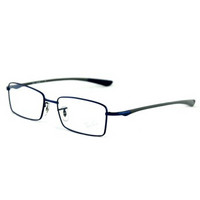 Ray·Ban 雷朋 RB8705 1061 54 男式商务款 眼镜 宝蓝色 方框