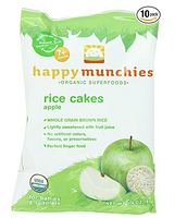 HAPPYBABY 禧贝 Munchies Rice Cakes 有机苹果糙米饼 40g*10袋