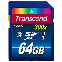 Transcend 创见 64G SD存储卡(UHS-I、300X)