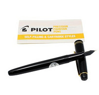 限华北：PILOT 百乐 FP-78G-F-R 22K包金笔尖钢笔（F尖、黑）
