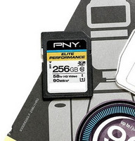 PNY 必恩威 128GB Elite Performance SDXC 储存卡（95MB/s读、65MB/s写）