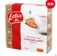 限华北：Lotus 和情 焦糖饼干 700g