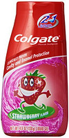 凑单品：Colgate 高露洁 2 In 1 Toothpaste & Mouthwash 儿童啫喱牙膏 草莓味 130g