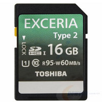 TOSHIBA 东芝 EXCERIA Type Ⅱ型  SDHC卡 UHS/CL10 16GB
